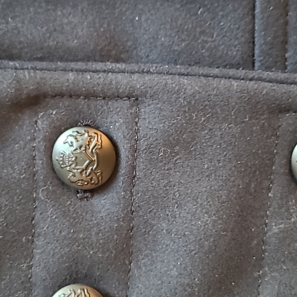 🔥Host Pick🔥 Banana Republic Navy Wool Double Breasted Coat - Picture 6 of 15